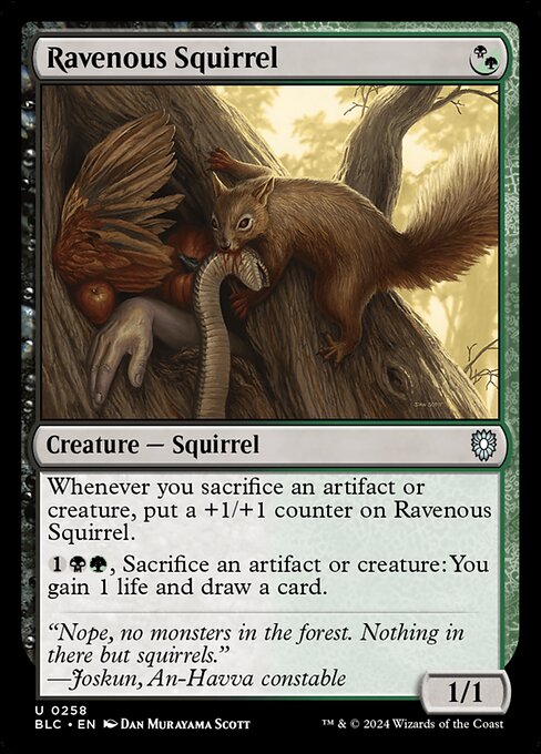 Ravenous Squirrel 258