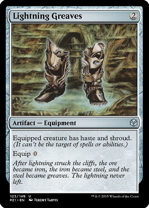 Lightning Greaves 123