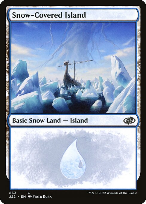 Snow-Covered Island 833