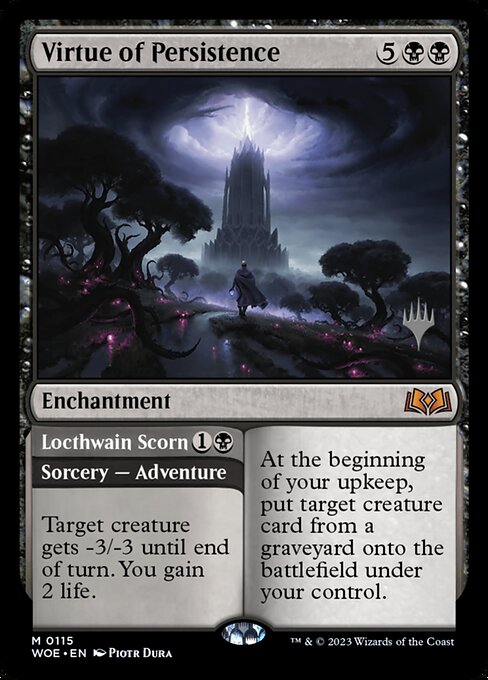 Virtue of Persistence // Locthwain Scorn 115p