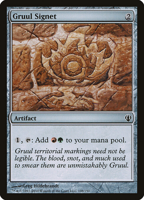 Gruul Signet 108