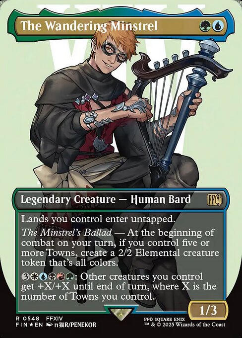 The Wandering Minstrel 548