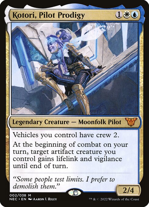 Kotori, Pilot Prodigy 2