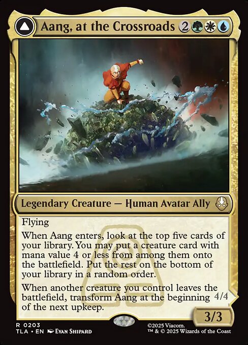 Aang, at the Crossroads // Aang, Destined Savior 203