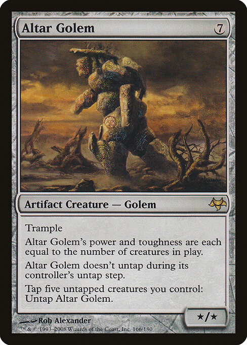 Altar Golem 166