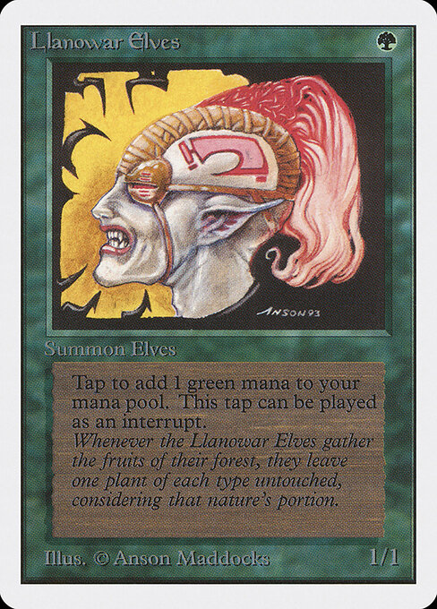 Llanowar Elves 211
