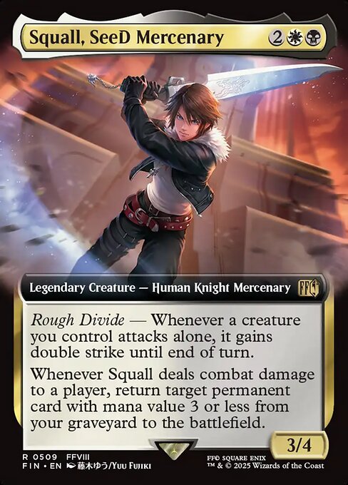 Squall, SeeD Mercenary 509