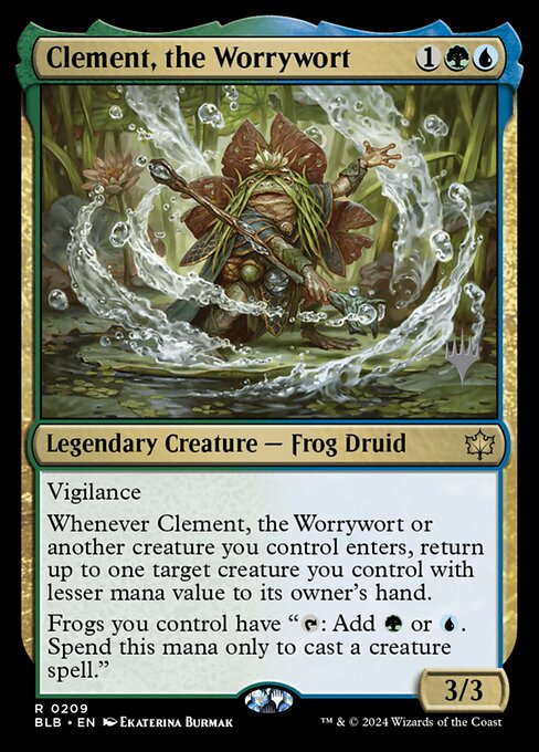 Clement, the Worrywort 209p