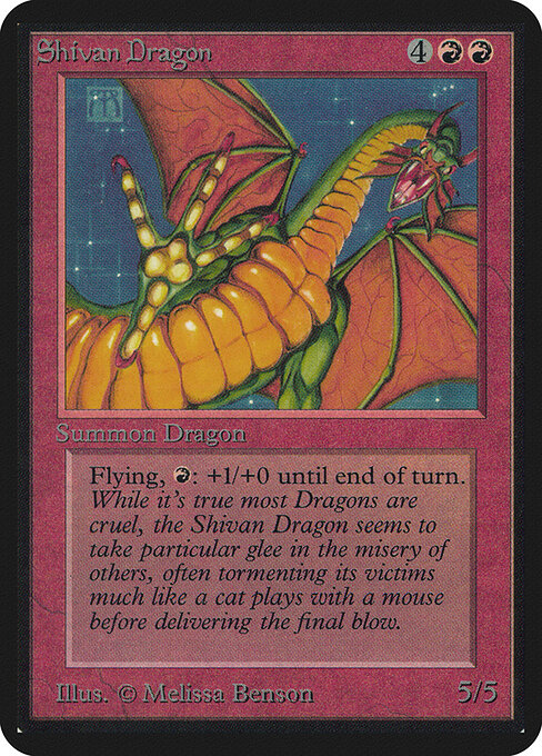 Shivan Dragon 174