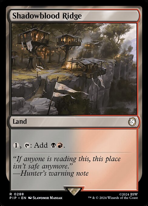 Shadowblood Ridge 288