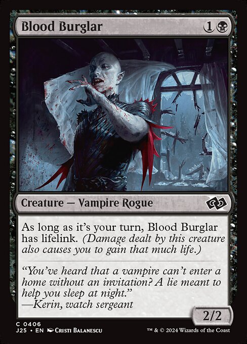 Blood Burglar 406