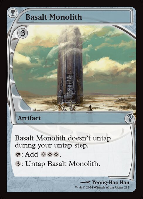 Basalt Monolith 217