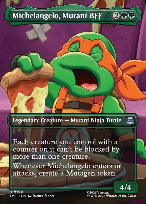 Michelangelo, Mutant BFF 198
