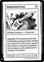 Weaponized Scrap