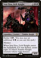 Josu Vess, Lich Knight