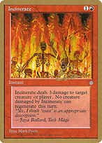 Incinerate