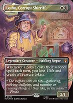 Lotho, Corrupt Shirriff