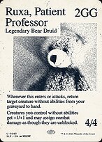 Ruxa, Patient Professor