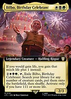 Bilbo, Birthday Celebrant