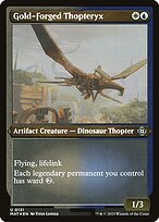 Gold-Forged Thopteryx