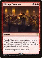 Disrupt Decorum