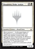 Theopholos, Order Acolyte