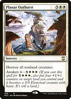 Planar Outburst