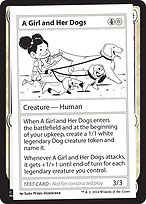 A Girl and Her Dogs