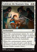 Celebrate the Mountain-king
