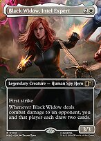 Black Widow, Intel Expert