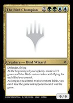 The Bird Champion
