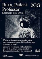Ruxa, Patient Professor