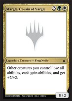 Margle, Cousin of Yargle
