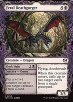 Feral Deathgorger // Dusk Sight