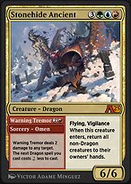 Stonehide Ancient // Warning Tremor