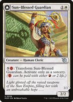 Sun-Blessed Guardian // Furnace-Blessed Conqueror
