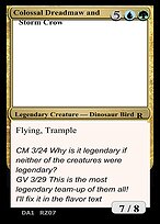 Colossal Dreadmaw and Storm Crow
