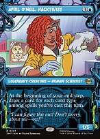 April O'Neil, Hacktivist