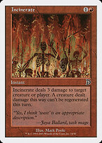 Incinerate