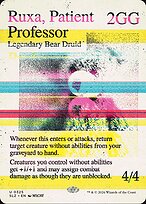 Ruxa, Patient Professor