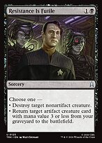 Resistance Is Futile