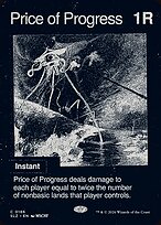 Price of Progress