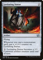 Levitating Statue