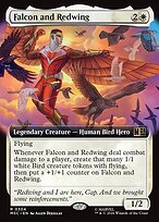 Falcon and Redwing