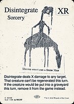 Disintegrate