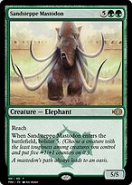 Sandsteppe Mastodon