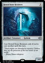 Hewed Stone Retainers