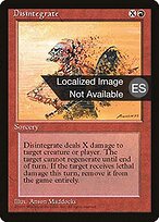 Disintegrate