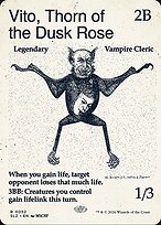 Vito, Thorn of the Dusk Rose