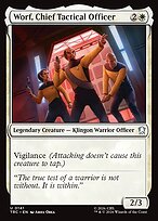 Worf, Chief Tactical Officer